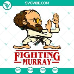 Murray Bauman Stranger Things SVG Files, Murray Bauman Karate SVG Image