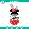 Disney, Easter, SVG Files, Mickey Minnie Happy Easter SVG Images, Easter Bunny 13