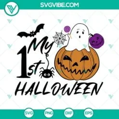 Halloween, SVG Files, My 1st Halloween SVG Images, My First Halloween SVG 2