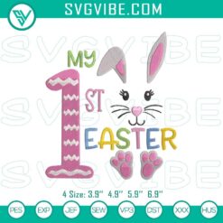 Easter Embroidery Designs, Embroidery Designs, My First Easter Bunny Embroidery 13