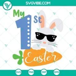 Easter, SVG Files, My 1st Easter Svg, My First Easter Bunny Svg, Baby Girl 3