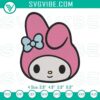 Cartoon Embroidery Designs, Embroidery Designs, My Melody Downloadable 12