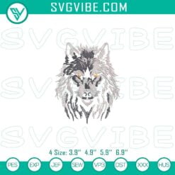 Animals Embroidery Designs, Embroidery Designs, Mystic Wolf Head Digital 11