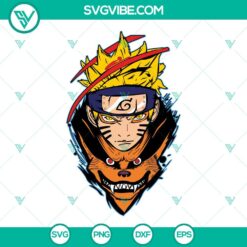 Anime, SVG Files, Naruto And Kurama SVG Download, Naruto Anime Shippuden SVG 2