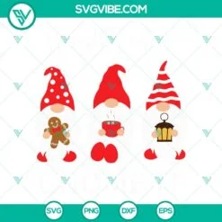 Christmas, SVG Files, Naughty And I Gnome It SVG Image, Gnome Christmas SVG 2