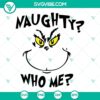 Grinch face SVG design for crafts, featuring a mischievous expression, perfect for Cricut or Silhouette. Download includes PNG, DXF, and EPS files.