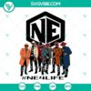 Ne4life, New Edition R And B Group Music digital SVG file download with PNG, DXF, and EPS formats for crafters and music fans.