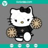 Cartoons, Sports, SVG Files, New York Giants Hello Kitty Cheerleader SVG Image 14