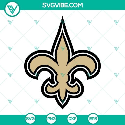 new orleans saints svg saints logo svg saints fleur svg png dxf eps files 1 mockup