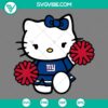 Cartoons, Sports, SVG Files, New Orleans Saints Hello Kitty Cheerleader SVG 13