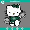 Cartoons, Sports, SVG Files, New York Giants Hello Kitty Cheerleader SVG Image 13