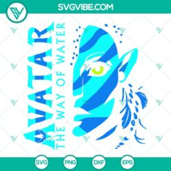 Movies, SVG Files, Neytiri Avatar 2 SVG Images, Avatar The Way Of Water SVG 2