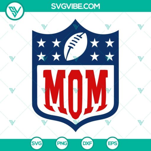 nfl logo family svg bundle nfl football first birthday svg one mom dad sis bro nfl svg football family svg png dxf eps 3 mockup