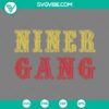 San Francisco 49ers Super Bowl LVIII SVG files for Niner Gang fans. PNG, EPS, DXF formats included.