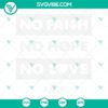 No Faith No Hope And No Love SVG: Funny Gothic typography design with goth vibes perfect for crafting projects.