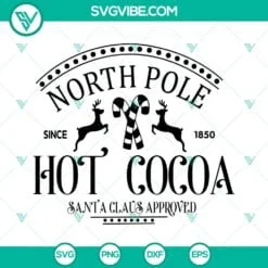 Christmas, SVG Files, North Pole SVG Download, Brewing Co SVG Files, Christmas 3