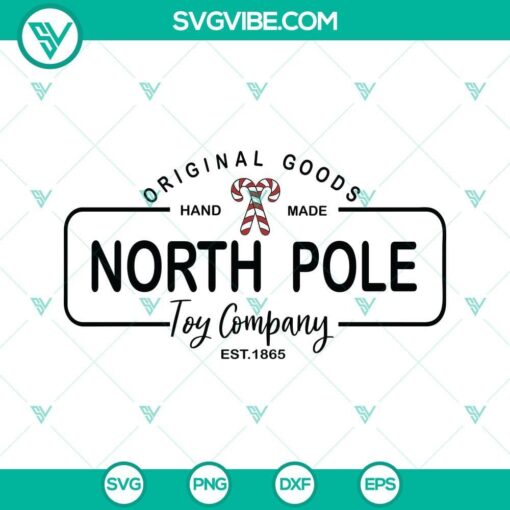 north pole toy company svg north pole svg christmas svg 8 mockup