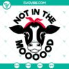 Humorous cow bandana SVG images with heifer design, perfect for crafting projects.