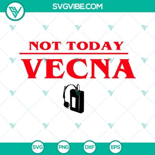 not today vecna svg max cassette player svg stranger things 4 svg 6 mockup