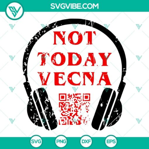 not today vecna svg stranger things 4 vecna svg spotify code headphone svg 7 mockup