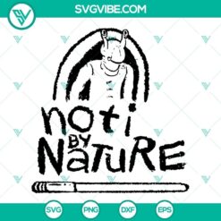 Noti By Nature SVG File, Ahsoka Movies SVG Images PNG DXF EPS