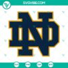 Notre Dame logo digital cut files in SVG, PNG, DXF, and EPS formats for crafting projects.