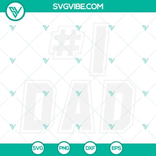 number 1 dad svg father s day svg 1 dad svg 9 mockup