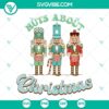 Nutcracker SVG file with three festive nutcracker designs for Christmas, ideal for crafting projects and decorations.