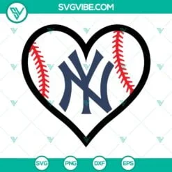 Baseball, Sports, SVG Files, Ny Yankees Hello Kitty SVG Download PNG DXF EPS 3