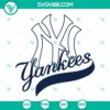 Ny Yankees logo and skull SVG images bundle featuring New York Yankees design elements.