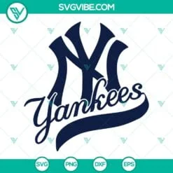 Baseball, Sports, SVG Files, Ny Yankees Hello Kitty SVG Download PNG DXF EPS 4