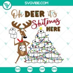 Christmas, SVG Files, We Wish You Nothing Butt Merry Christmas SVG File, 4