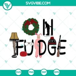 Christmas, SVG Files, Oh Fudge SVG Images, A Christmas Story SVG Image, Ralphie 2