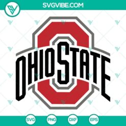 Ohio State themed SVG, PNG, DXF, and EPS cut files for Cricut and Silhouette machines. Perfect for craft projects.