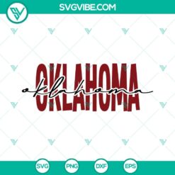 Football, Sports, SVG Files, Oklahoma SVG Files, Oklahoma Sooners Football SVG 4