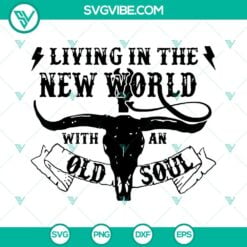 Musics, SVG Files, Oliver Anthony In The New World With An Old Soul Funny 9