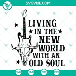 Musics, SVG Files, Oliver Anthony Living In The New World With An Old Soul 2