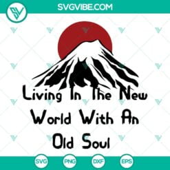 Musics, SVG Files, Oliver Anthony Living In The New World With An Old Soul SVG 11