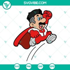 Movies, SVG Files, Omni-Man Super Mario SVG Images PNG DXF EPS super mario  2