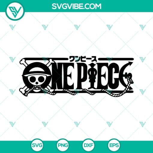 one piece svg straw hat pirates svg anime svg png dxf eps cutting files 6 mockup