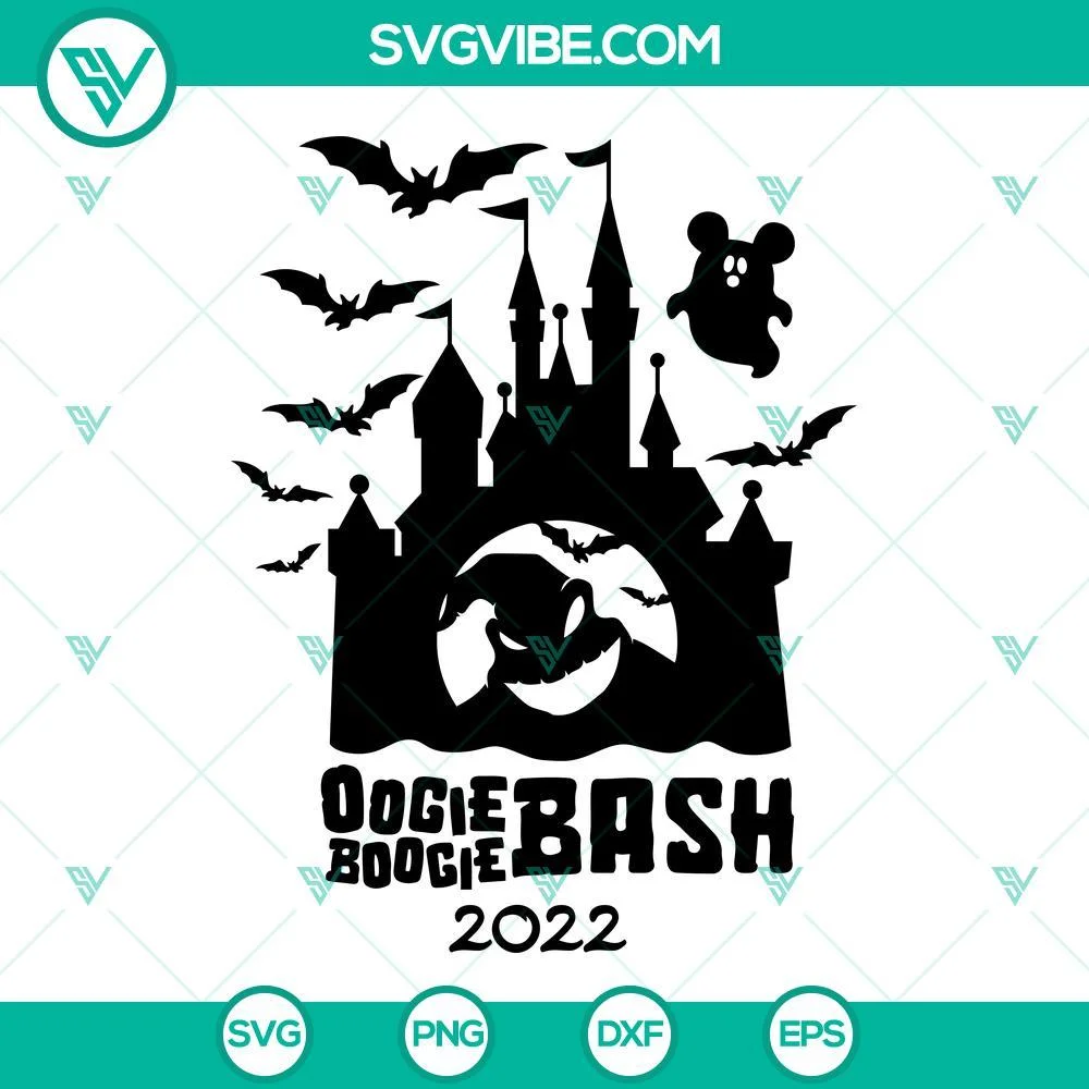 Halloween, SVG Files, Oogie Boogie Bash Halloween 2022 SVG Files, Oogie Boogie 1