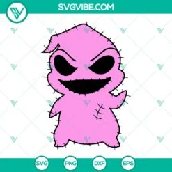 oogie boogie bundle svg pink oogie boogie svg nightmare before christmas svg png dxf eps 5 mockup