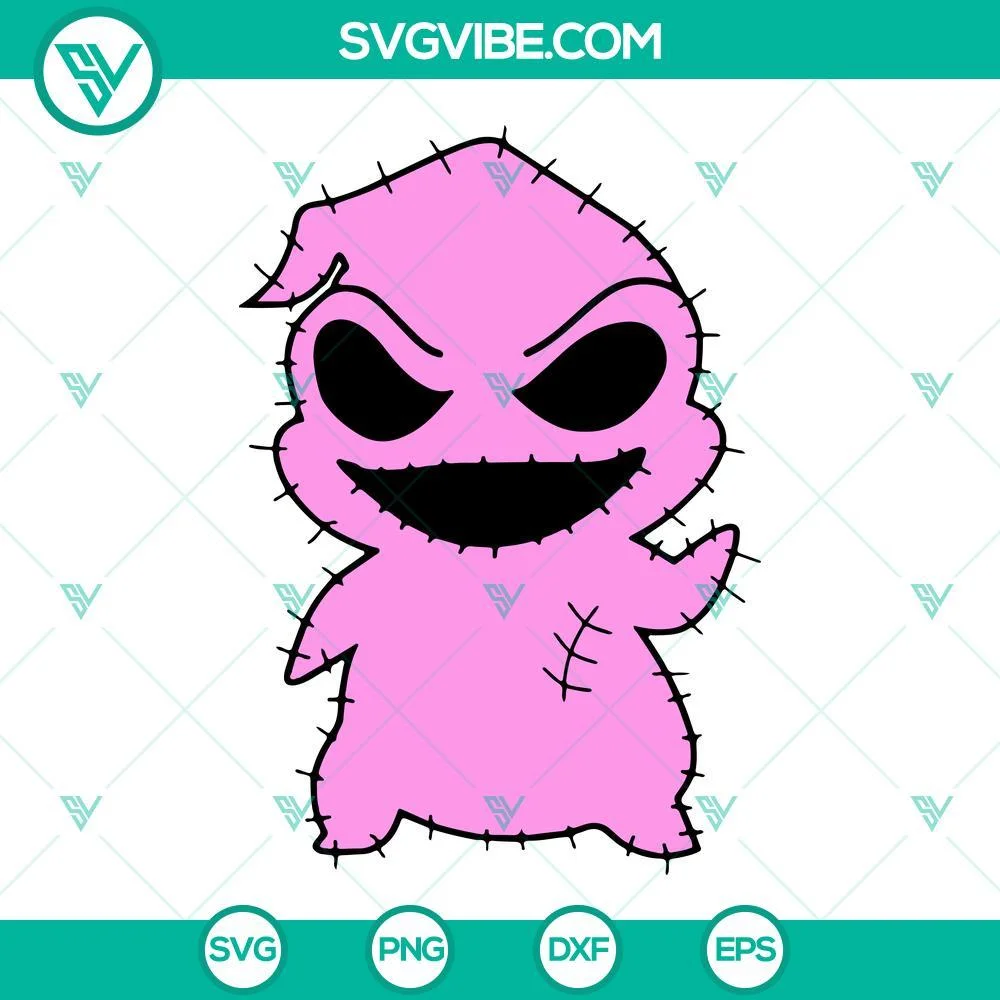 Halloween, SVG Files, Oogie Boogie Bundle SVG File, Pink Oogie Boogie SVG 2