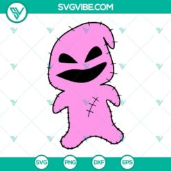 Oogie Boogie Bundle SVG File, Pink Oogie Boogie SVG Images, Nightmare Before 4