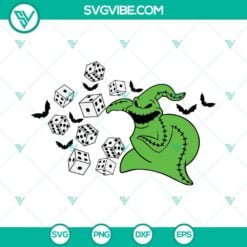 Starbucks Cup Wrap, SVG Files, Oogie Boogie Full Wrap For Starbucks 24oz Cold 9