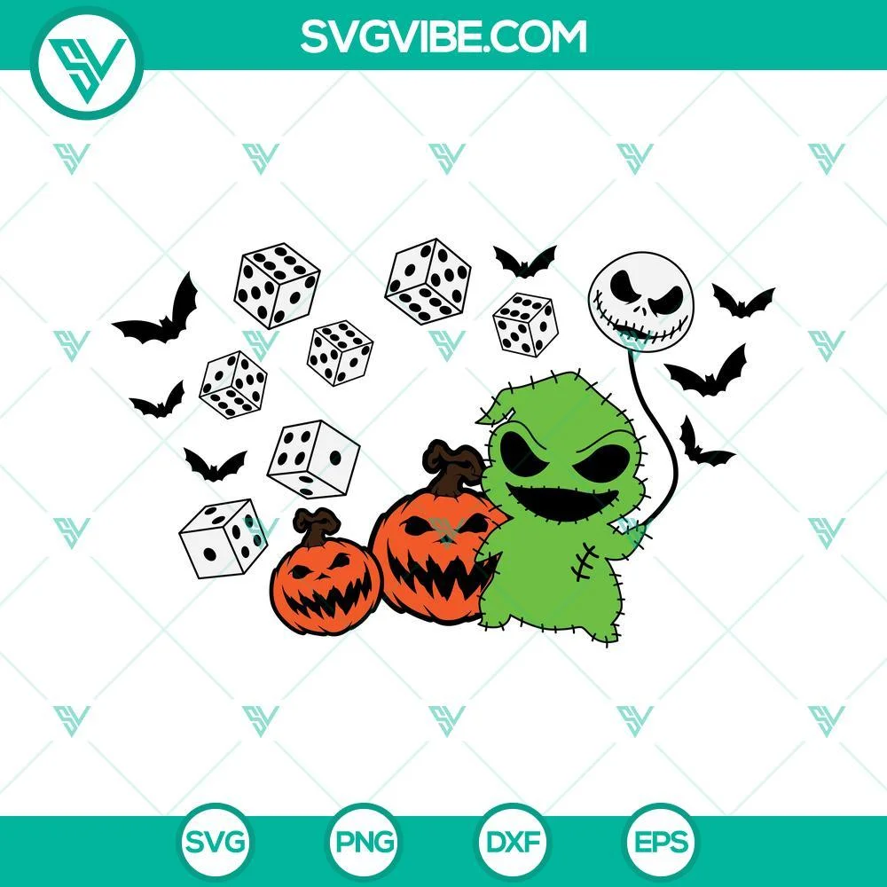 Starbucks Cup Wrap, SVG Files, Oogie Boogie Starbucks Cup SVG Image, Jack 1