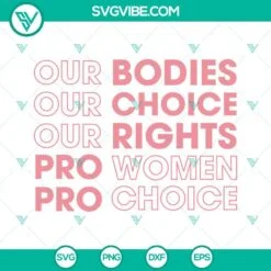 Trending, SVG Files, Women’s Rights Are Human Rights SVG File, Feminist SVG 4