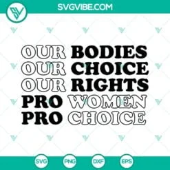 SVG Files, Trending, Pro Choice SVG Files Bundle, Uterus Middle Finger SVG 6