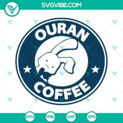 Anime, SVG Files, Ouran Coffee SVG Download, Ouran High School Host Club SVG 2