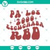 RBD 2023 Tour SVG design with Bad Bunny elements, Pa’ Los 2000 Escuchaba RBD theme. Perfect for digital use.